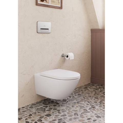 Capac vas WC Villeroy & Boch, Subway 3.0, soft close, quick release, alb [2]