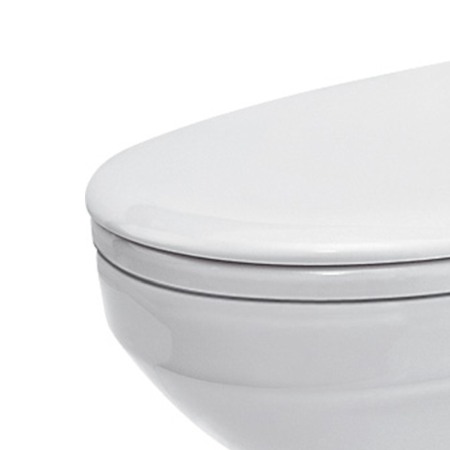 Capac WC Cersanit, Terra, slim, duroplast cu Soft-Close si Easy Off [2]