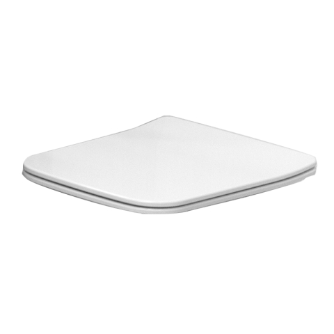 Obiecte Sanitare - Capac WC Fluminia, Paris, Slim, Soft Close, Quick Release, alb