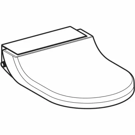 Capac wc Geberit Aquaclean Tuma Classic cu functie de bideu alb alpin [1]