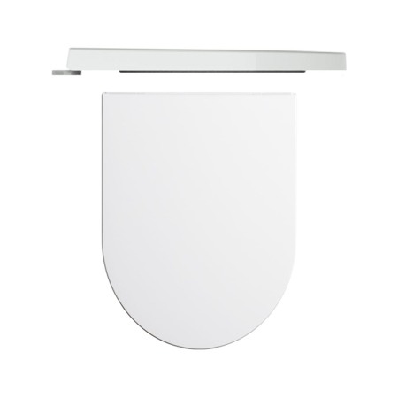 Capace wc - Capac WC, Hatria, Fusion/Futura, cu soft close si quick release, alb