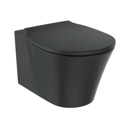 Capac wc slim softclose Ideal Standard Connect Air negru mat [4]