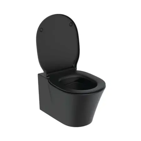 Capac wc slim softclose Ideal Standard Connect Air negru mat [6]