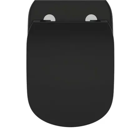 Capace wc - Capac WC soft-close negru Ideal Standard Tesi oval