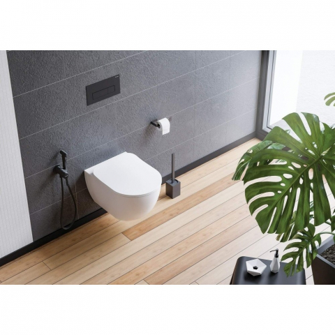 Capac WC softclose Deante Peonia alb [1]