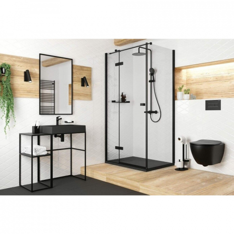 Capac WC softclose Deante Peonia Zero negru [1]