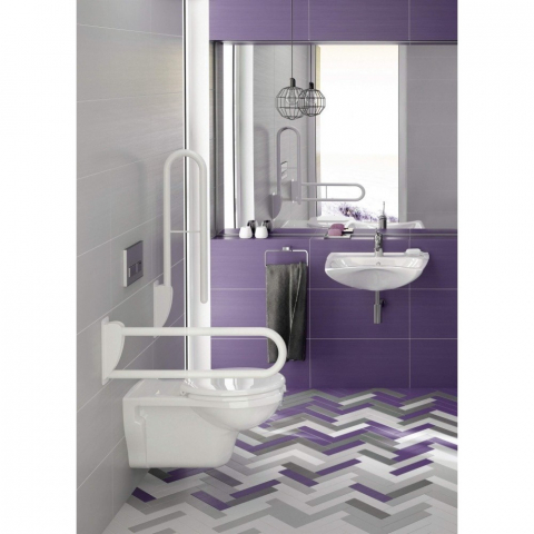 Capac WC softclose Deante Vital alb [2]