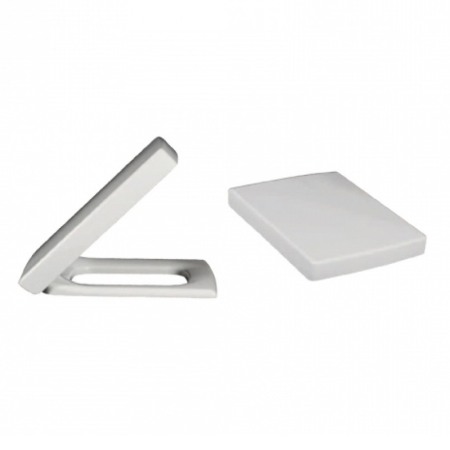 Capac WC Villeroy & Boch, Architectura, dreptunghiular, alb alpin [3]