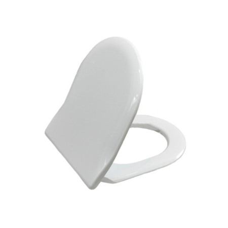 Capac WC Villeroy & Boch, Subway 2.0, slim, soft close, alb [1]