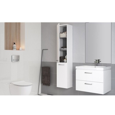 Cersanit, Lara, dulap coloana cu doua usi, 150 cm, alb [2]