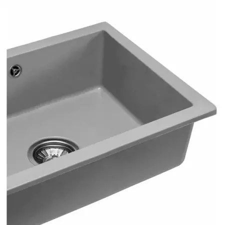 Chiuveta compozit Rea Nels gri 56x46.5 cm [2]