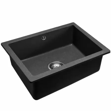 Chiuveta compozit Rea Nels negru pestrit 56x46.5 cm [1]