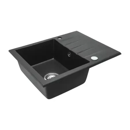 Bucatarie - Chiuveta compozit Rea North negru nisip mat 60x49 cm