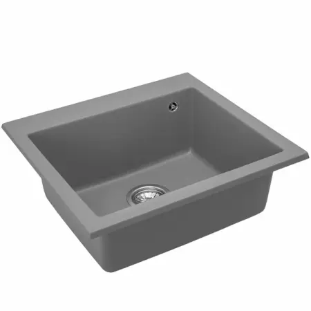 Chiuveta compozit Rea West XL gri 50x60 cm [1]