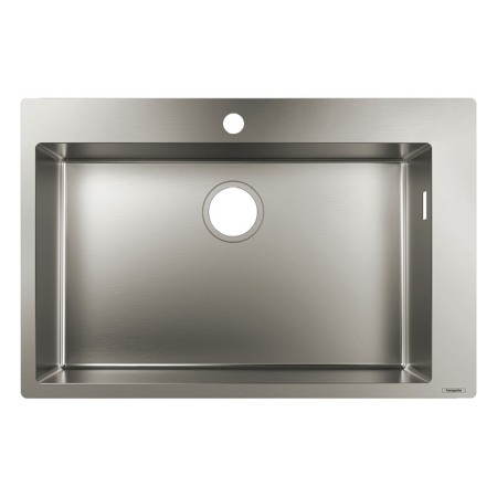 Chiuvete Inox - Chiuveta de bucatarie Hansgrohe, 1 cuva, 76x50 cm, inox