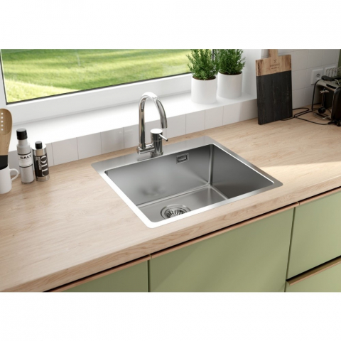 Chiuveta Deante Olfato inox satinat 55x51 cm [1]