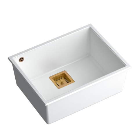 Chiuveta din granit DAVID 50 alb [2]