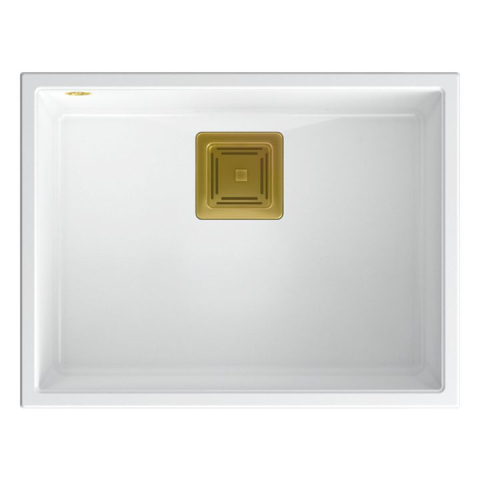 Chiuveta din granit DAVID 50 alb [3]