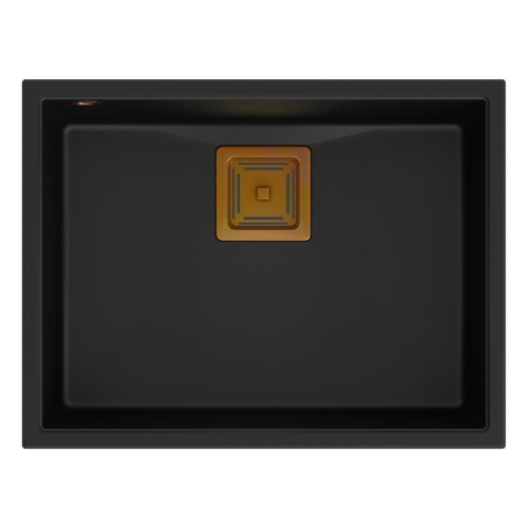 Chiuveta din granit DAVID 50 negru [5]