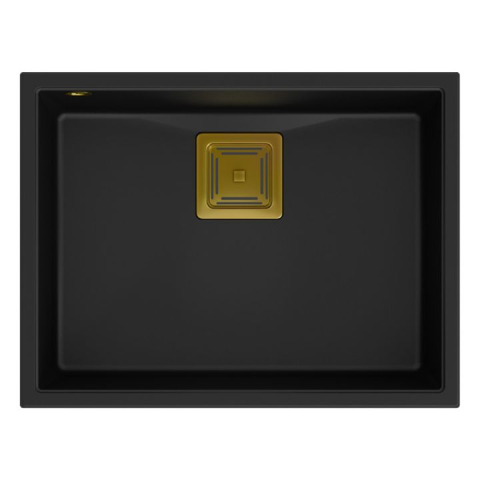 Chiuveta din granit DAVID 50 negru [3]