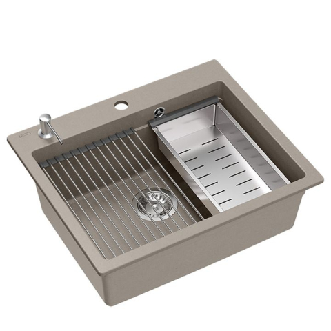 Chiuveta din granit KURT 110 WORKSTATION bej [4]