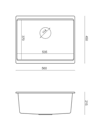 Chiuveta din granit Logan 100 negru metalic [8]