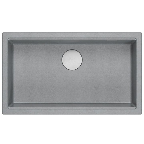 Chiuveta din granit Logan 110 gri metalic [4]