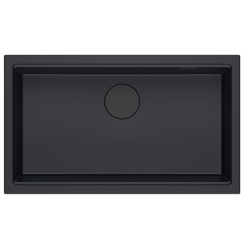 Chiuveta din granit Logan 110 negru [3]