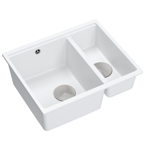 Chiuveta din granit Logan 150 alb [1]