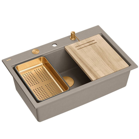 Chiuveta din granit MARC 110 WORKSTATION bej [2]