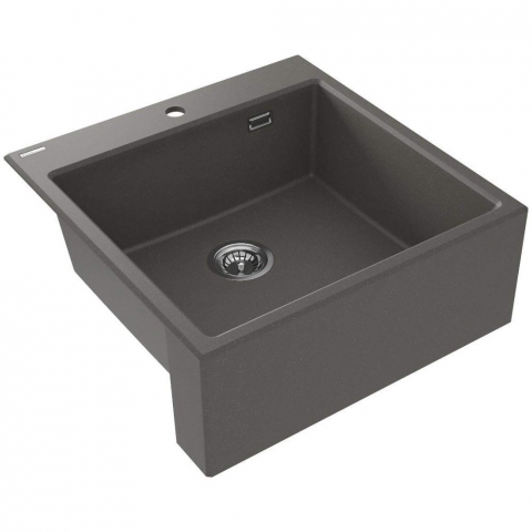 Bucatarie - Chiuveta granit Deante Eridan 61x60 cm antracit