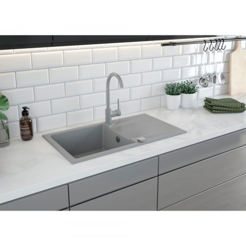 Chiuveta granit Deante Evora 44x78 cm gri [1]