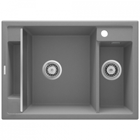 Bucatarie - Chiuveta granit Deante Magnetic 50x69 cm gri