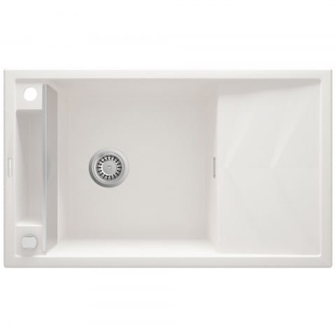 Bucatarie - Chiuveta granit Deante Magnetic 50x82 cm alb