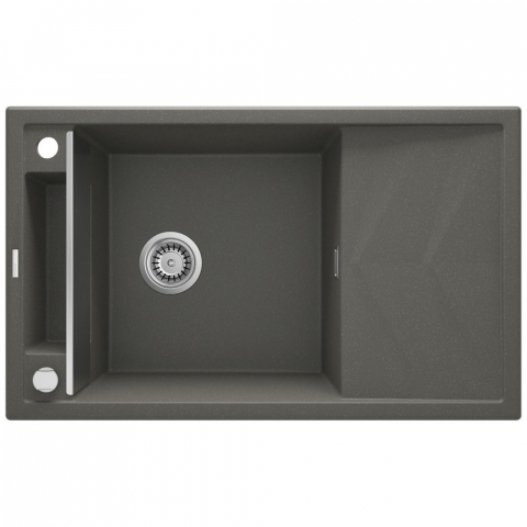 Bucatarie - Chiuveta granit Deante Magnetic 50x82 cm antracit