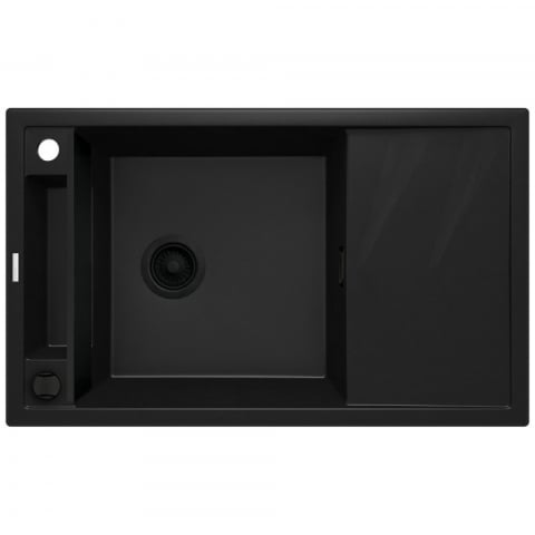 Bucatarie - Chiuveta granit Deante Magnetic 50x82 cm negru