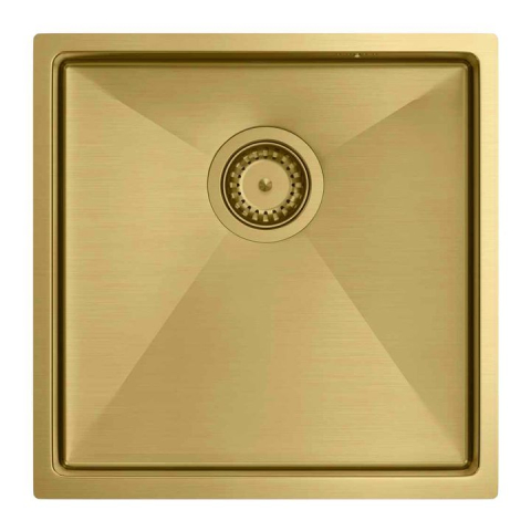 Chiuvetă inox ANTHONY 50 auriu [1]