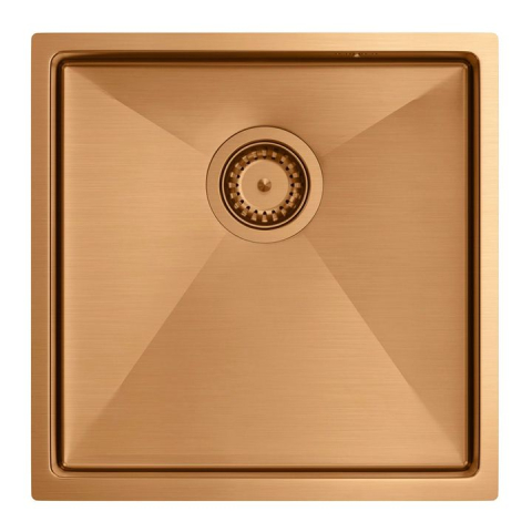 Chiuvetă inox ANTHONY 50 cupru [5]