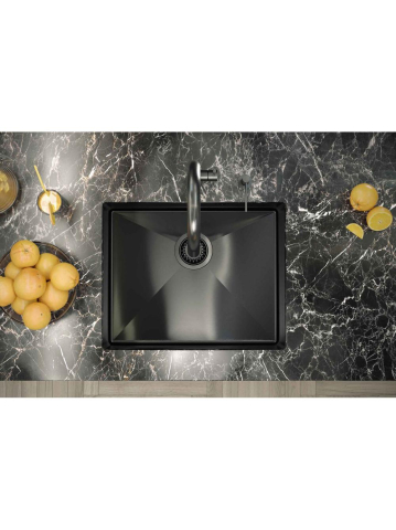 Chiuvetă inox ANTHONY 60 grafit [3]