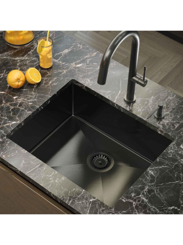 Chiuvetă inox ANTHONY 60 grafit [2]