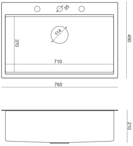 Chiuvetă inox BURT 110 WORKSTATION crom periat [6]