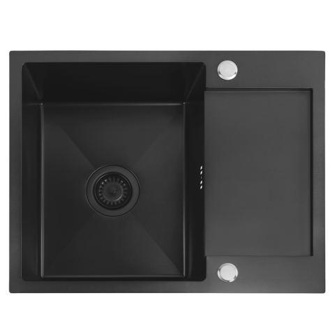 Chiuvetă inox Paul negru [1]