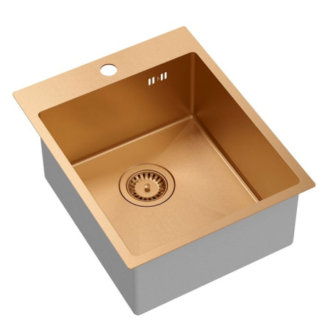 Chiuvete Inox - Chiuvetă inox RUSSEL 90 cupru