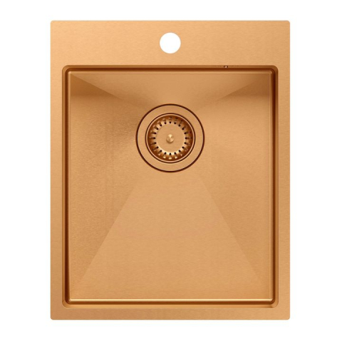 Chiuvetă inox RUSSEL 90 cupru [1]