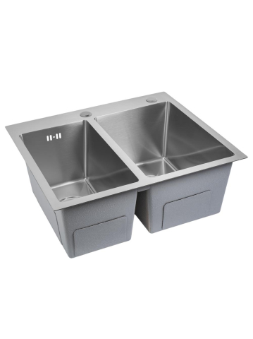 Chiuvetă inox Toby 56x48 cm crom periat [1]