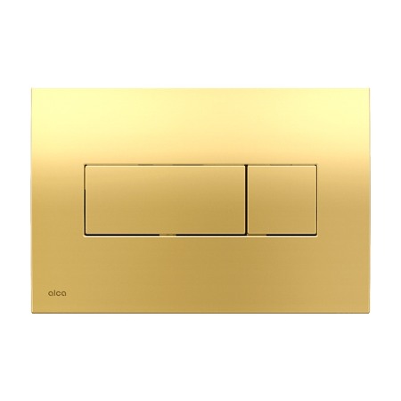 Rezervoare wc - Clapeta de actionare, Alcadrain, Basic, M375, cu doua volume, auriu lucios