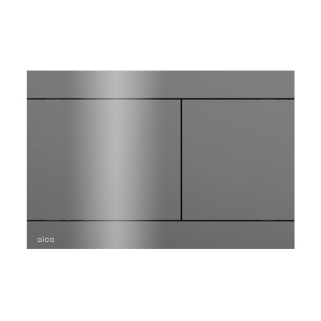 Rezervoare wc - Clapeta de actionare, Alcadrain, Fun, cu doua volume, gun metal lucios