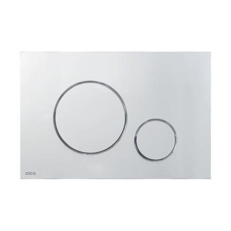 Rezervoare wc - Clapeta de actionare, alcadrain, Thin, cu doua volume, crom mat