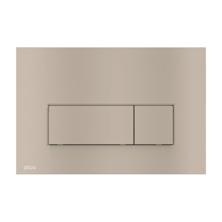 Clapete de actionare - Clapeta de actionare, Alcadrain, Thin, cu doua volume, nickel mat
