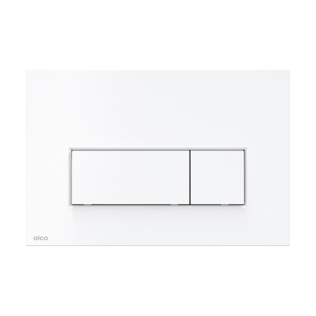 Rezervoare wc - Clapeta de actionare, Alcadrain, Thin, M576, cu doua volume, alb mat
